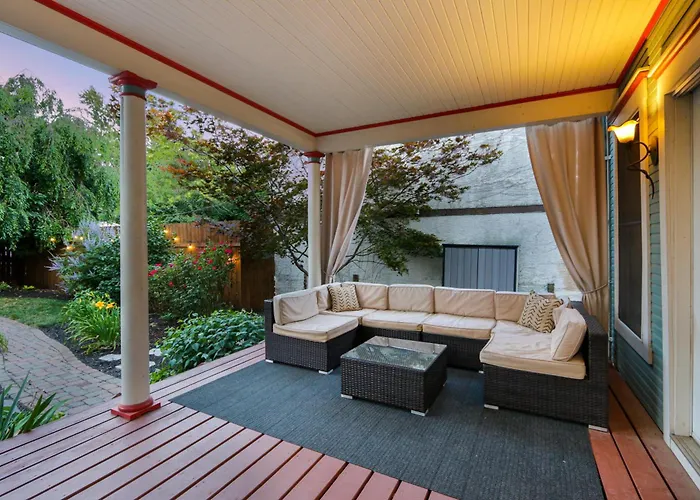 Charming With Garage, Hot Tub & Garden! Near Osu & Short North * Columbus